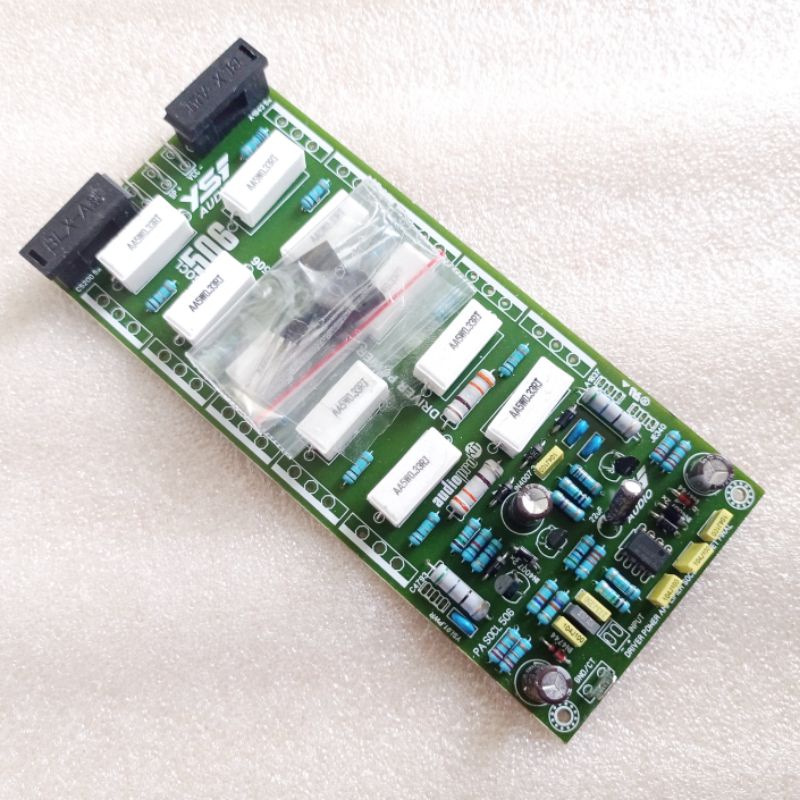 Socl 506 Power Amplifier Driver Kit + Panel for 5 Sets of Toshiba Final