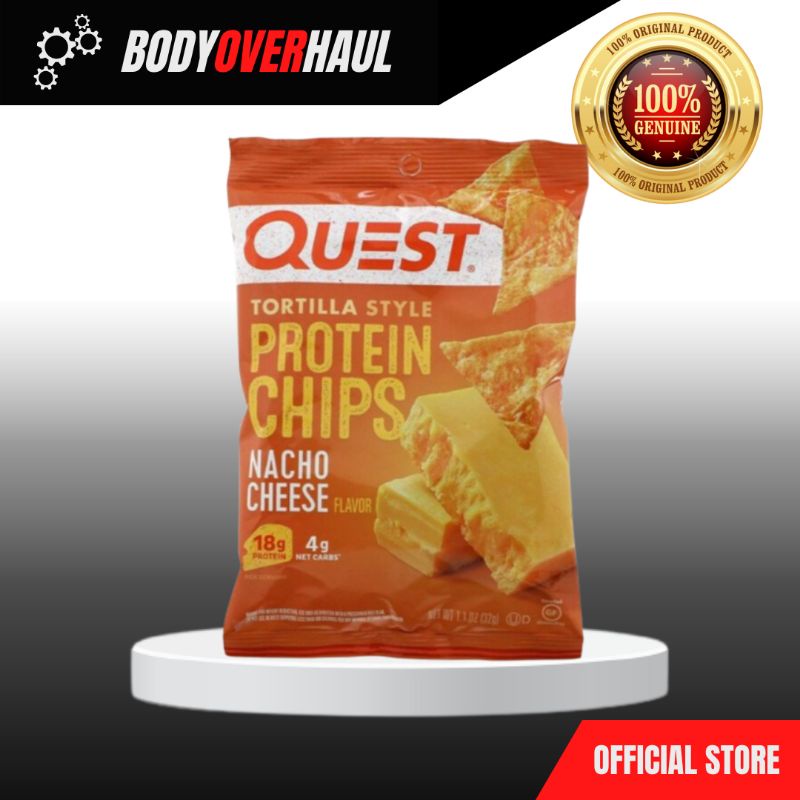 Body Overhaul PH I 8 PACKS 4g EACH! Quest Nutrition Tortilla Style