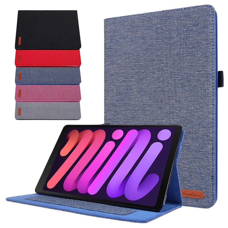 Crossbody IPad Mini 6 Case - IPad Mini 6th Generation Case - 2021 - 8.3 Inch With Pencil Holder - Credit Card Slots - Shoulder Strap - Hand St