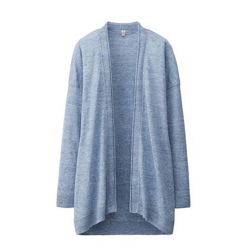 Uniqlo sale linen cardigan