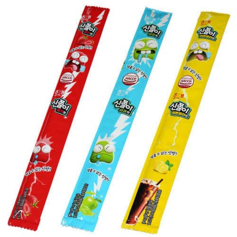 HAITAI Shinchori Sour Gummy Strip Belt Candy 24g Shopee Philippines