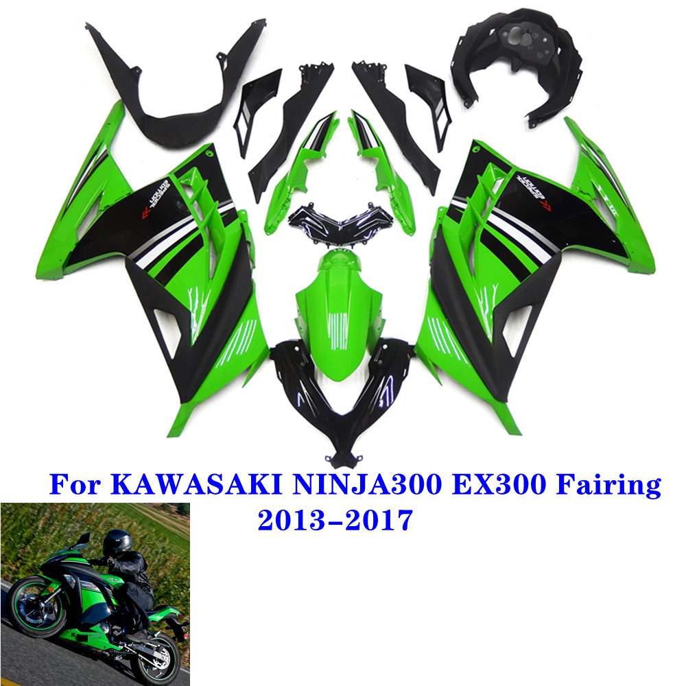 2014 kawasaki deals ninja 300 fairings