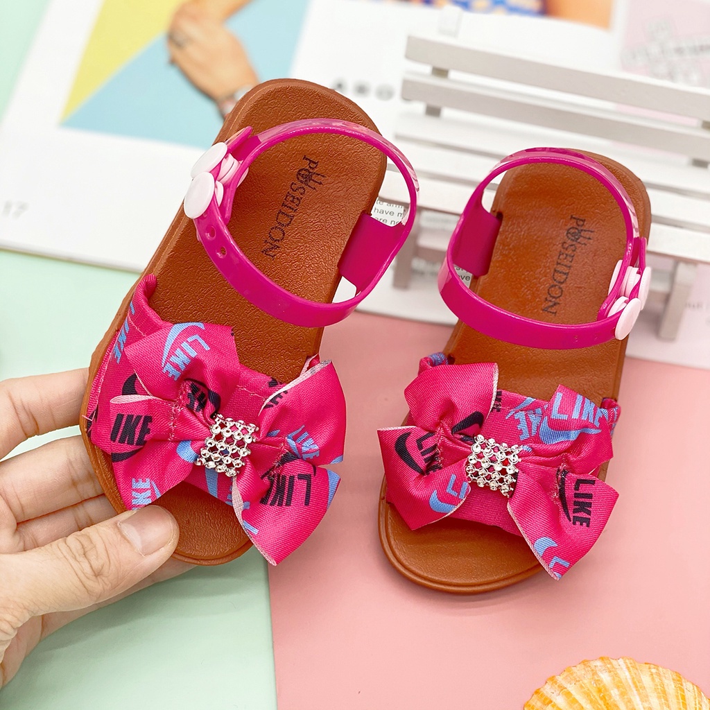 Ready Stock Summer Baby Sandals For Kids Girls With Soft Bottom Toddler