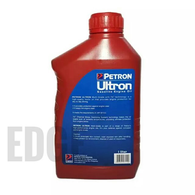 Petron Ultron Extra Gas Engine Oil Multi-Grade 20W-40 1L | Shopee ...