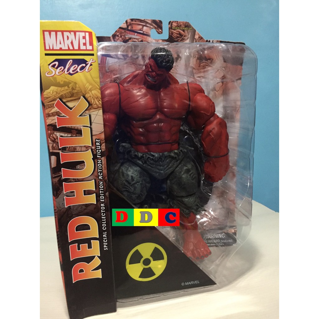 MARVEL SELECT RED HULK ACTION FIGURE (SEALED) | Shopee Philippines