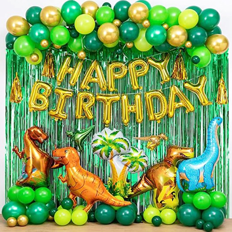 Shop dinosaur birthday party supplies kit for Sale on Shopee Philippines