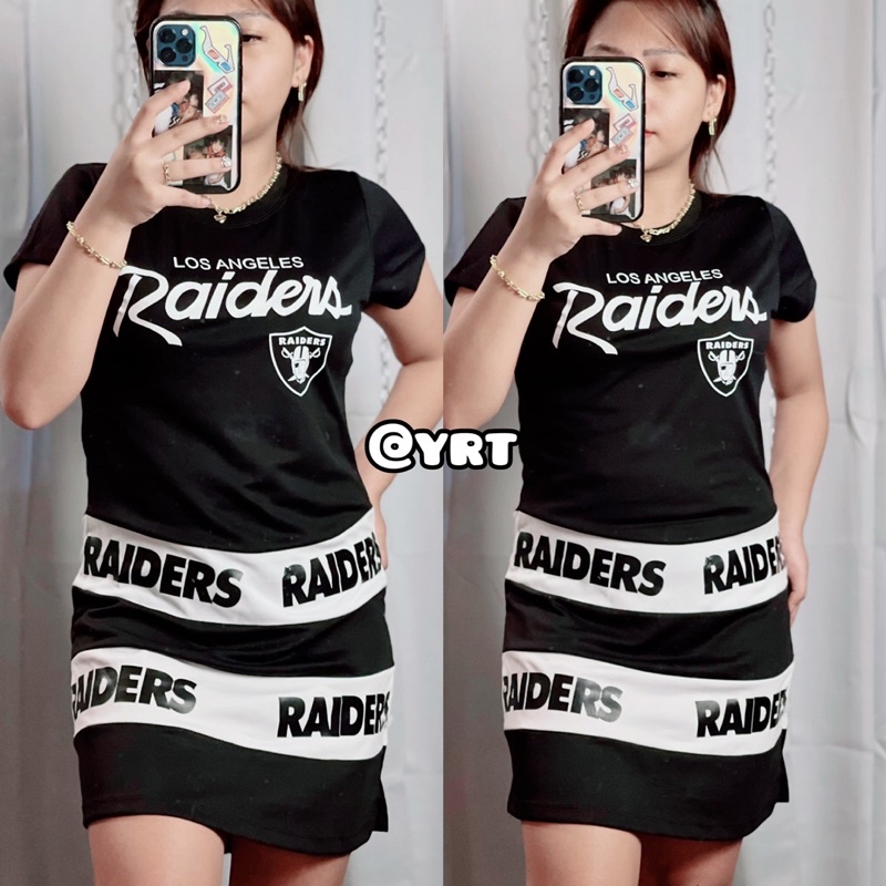 Raiders jersey dress on sale