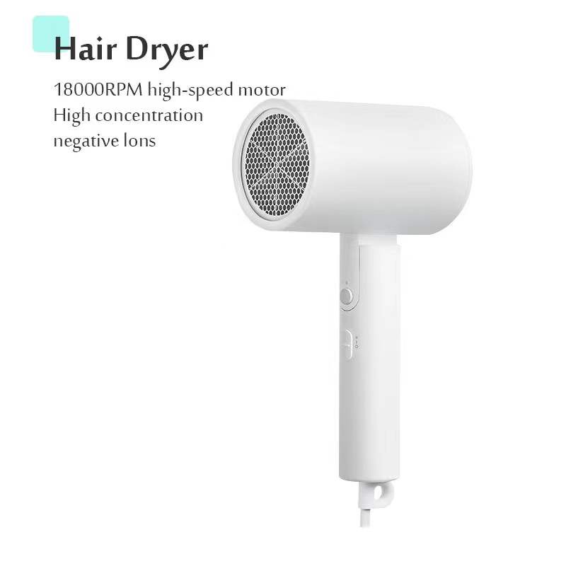 Xiaomi Foldable Hair Dryer Mi Negative Ion Portable Blower Quick Drying ...