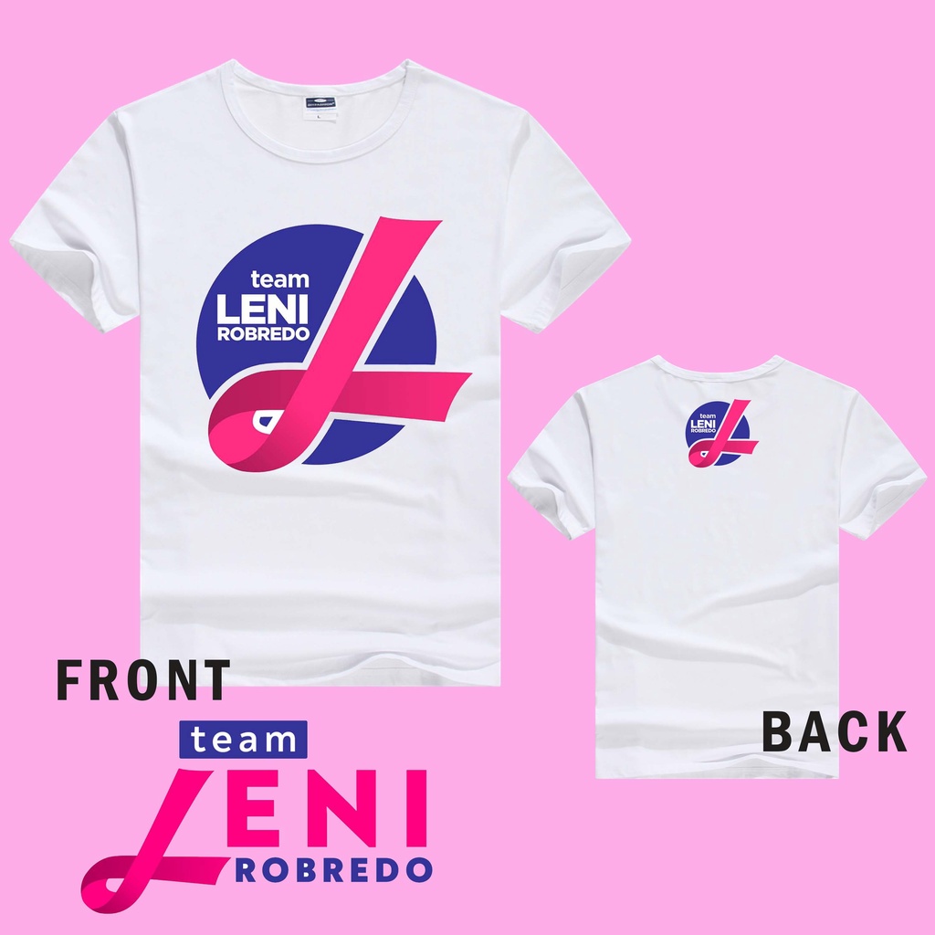 RSTW Code 163 Team Leni Robredo Pink Ribbon Election Campaign Shirt ...