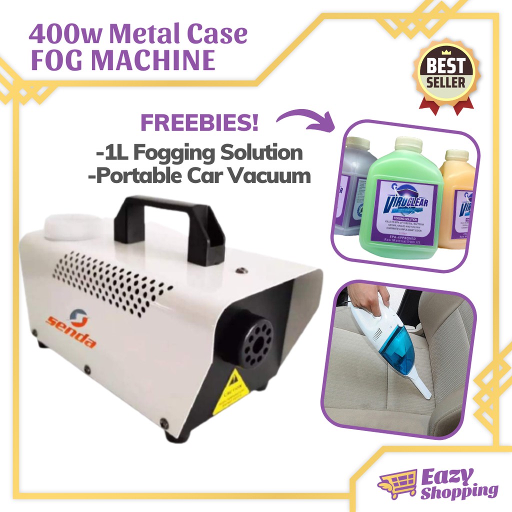Metal Case 400w Atomization Fog Machine Air Purifier FREE 1L Fogging