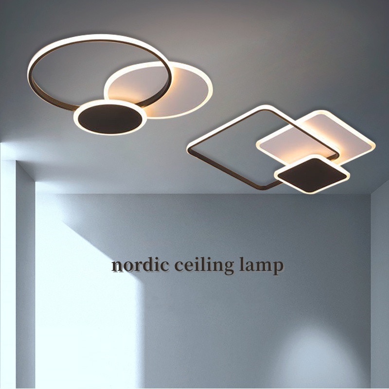 Ceiling Light Center Light For Bedroom Nordic Ceiling Lamp Ultra-Thin ...