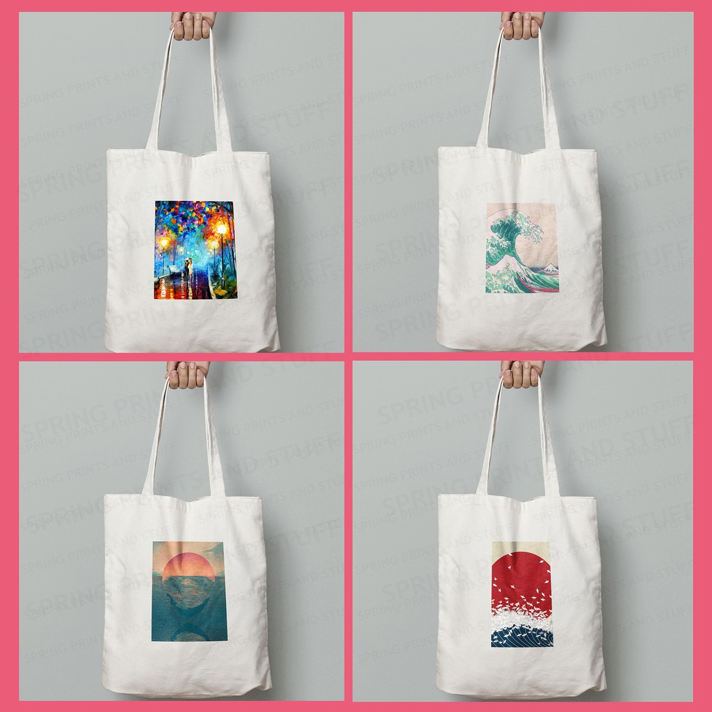 Canvas bag painting discount ideas