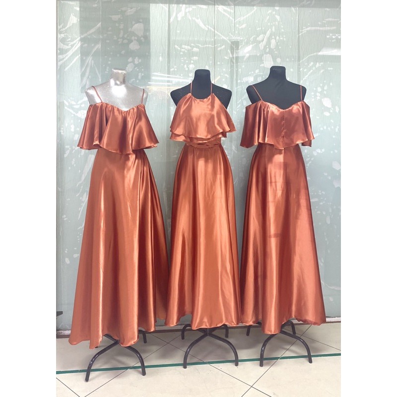 Shopee discount bridesmaid dresses