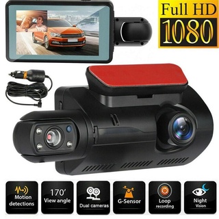 2.4G WiFi Car DVR camera universal Dash Cam Dual cameras front 2K