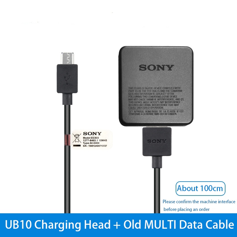 Original Sony Micro single camera charging data cable a7s2 a6000 a6300