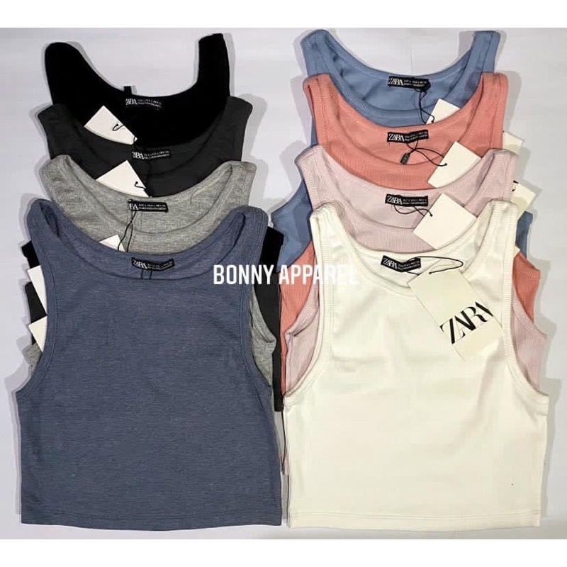 Zara Racerback (Authentic Branded Overruns) | Shopee Philippines