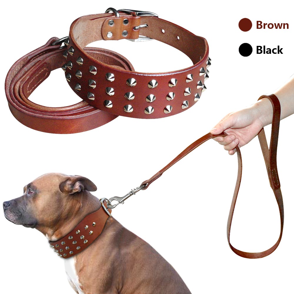 Collar with clearance leash