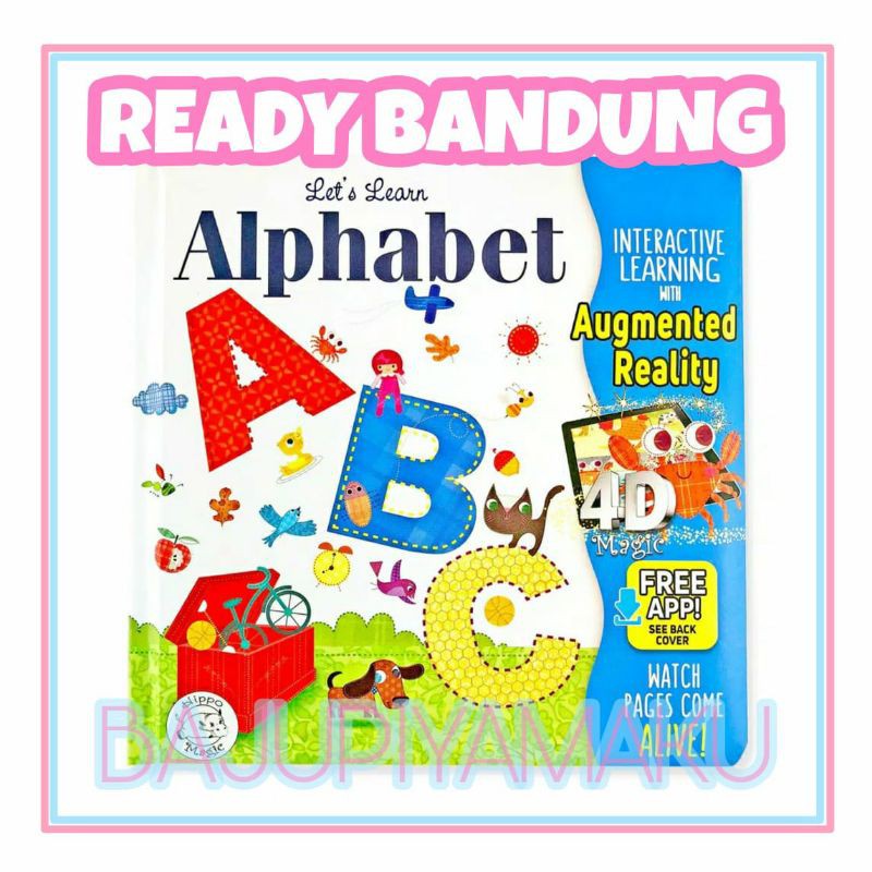 AR BOOK MAGIC ABCLittle Hippo / BOARD BOOK LETS LEARN ALPHABET ...