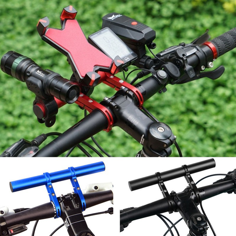 Handlebar Extension Mount Bicycle Handle Bar Bracket Extender Holder