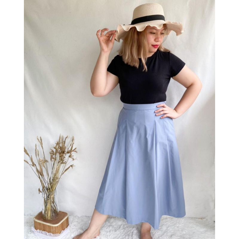 Midi skirt shop uniqlo