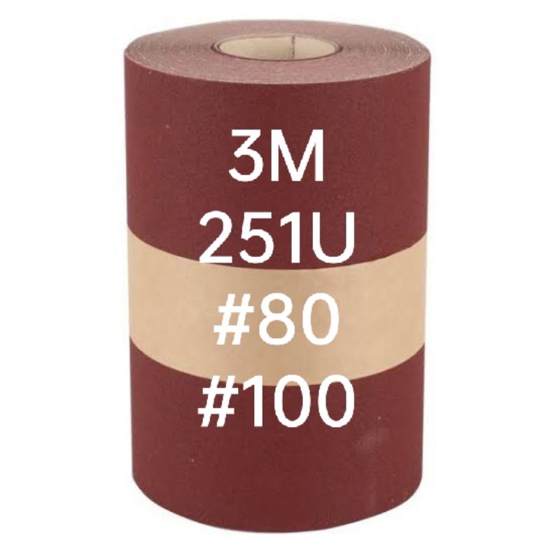 3M SANDPAPER 251U MAROON PER METER (ORIGINAL NOT FAKE) Shopee Philippines