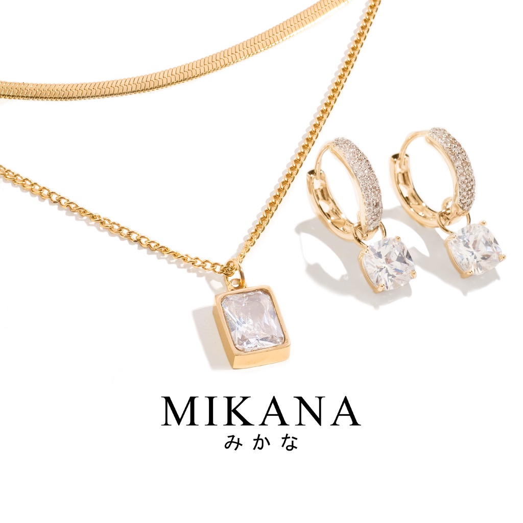 Mikana 18k Gold Plated Ethereal Jewelry Set Accessories For Women ...