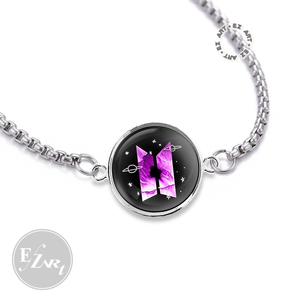 KPOP BRACELET ROLO CHAIN DRAWING CAN CUSTOM REQUEST PHOTO PICTURE BTS ...