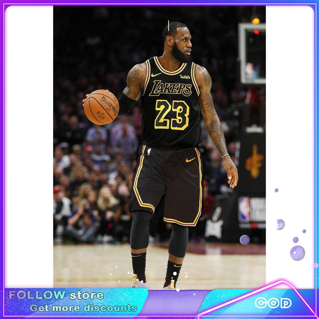 Los Angeles Lakers #23 Lebron James Blue 2019-20 Classic Edition