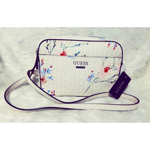 Guess floral 2024 sling bag