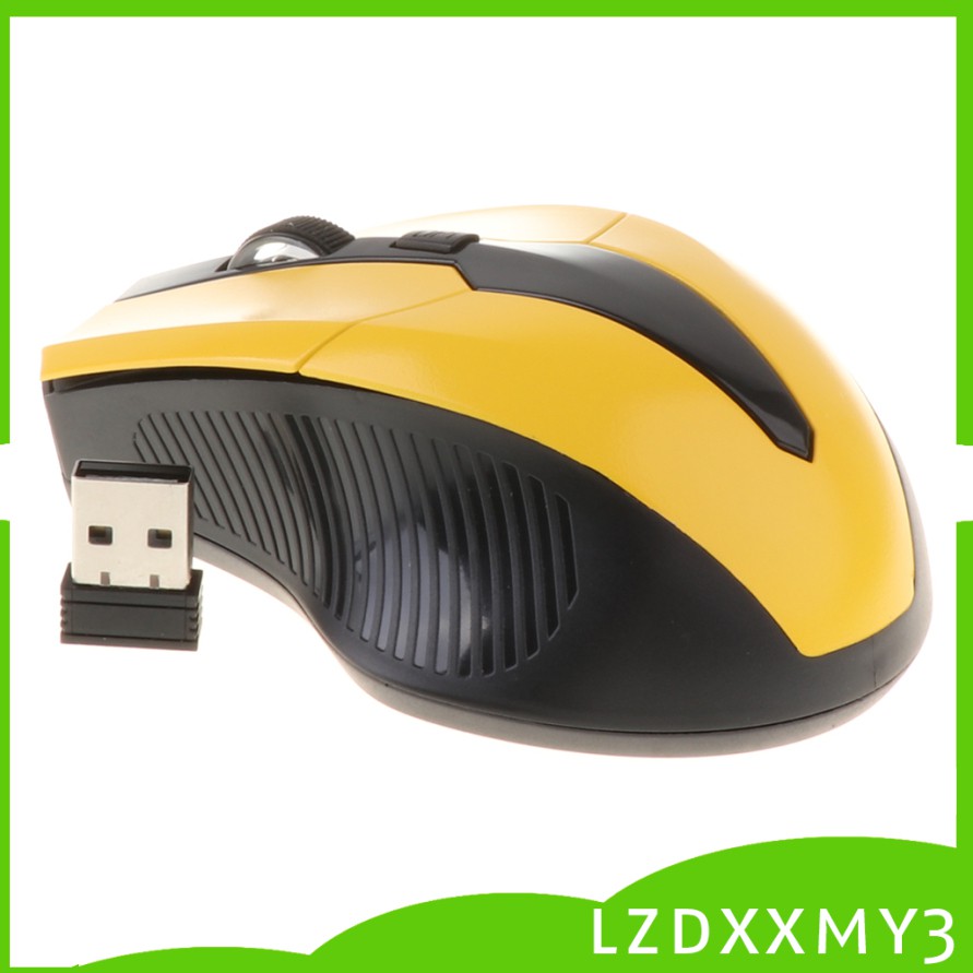 Optical Computer Mouse with USB for Computer Yellow | Shopee Philippines