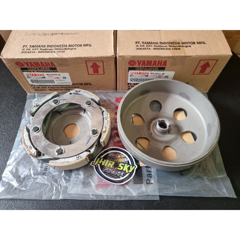 Xmax Clutch Lining Assy & Clutch Bell (Genuine Yamaha Product) Shopee