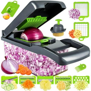 Hand Pressure Cutter Potato Chip Cutting Diced Radish Onion Cubes Kitchen  Tool