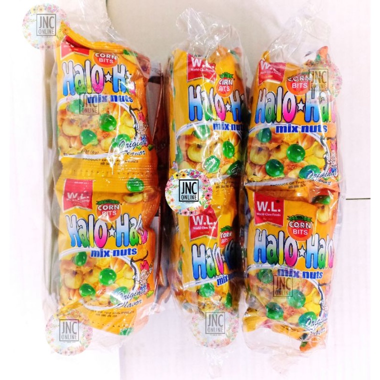 1 Pack Halo Halo Mixed Nuts Pinoy Chichirya 10s X 5g Shopee Philippines