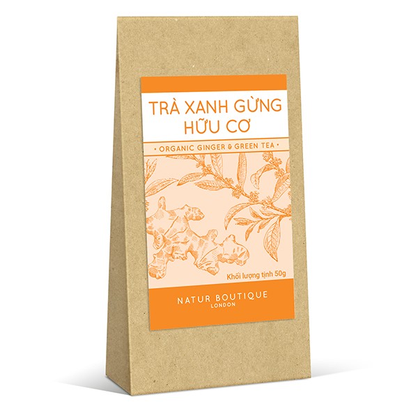 Fito Organic Ginger Green Tea 50g | Shopee Philippines