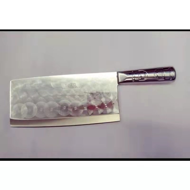 COD Heavy Duty Stainless Sato Butcher Knife Chopping Knife | Shopee ...