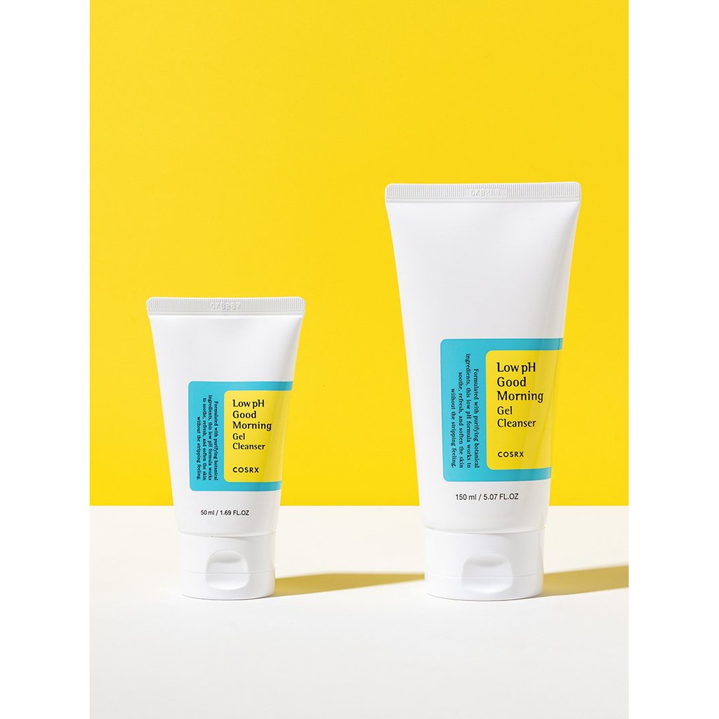 skin care products ☞COSRX Low PH Good Morning Gel Cleanser 150ml 50ml