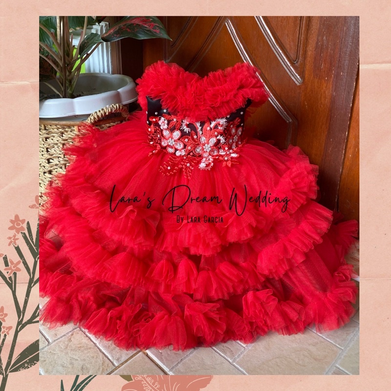 TRENDY MICKEY MOUSE BIRTHDAY GOWN Shopee Philippines