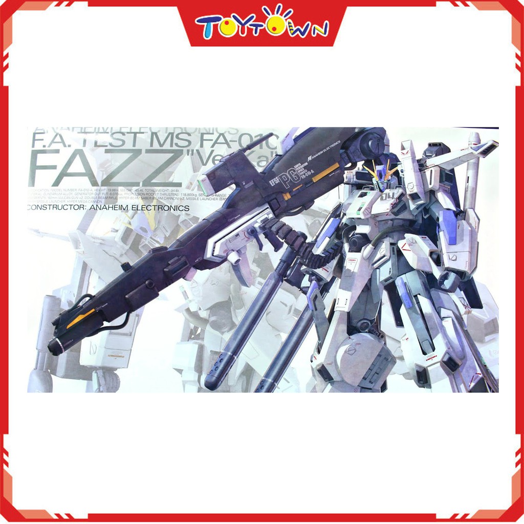 Gundam MG 1/100 Scale-F.A Test MS FA-010-A FAZZ 