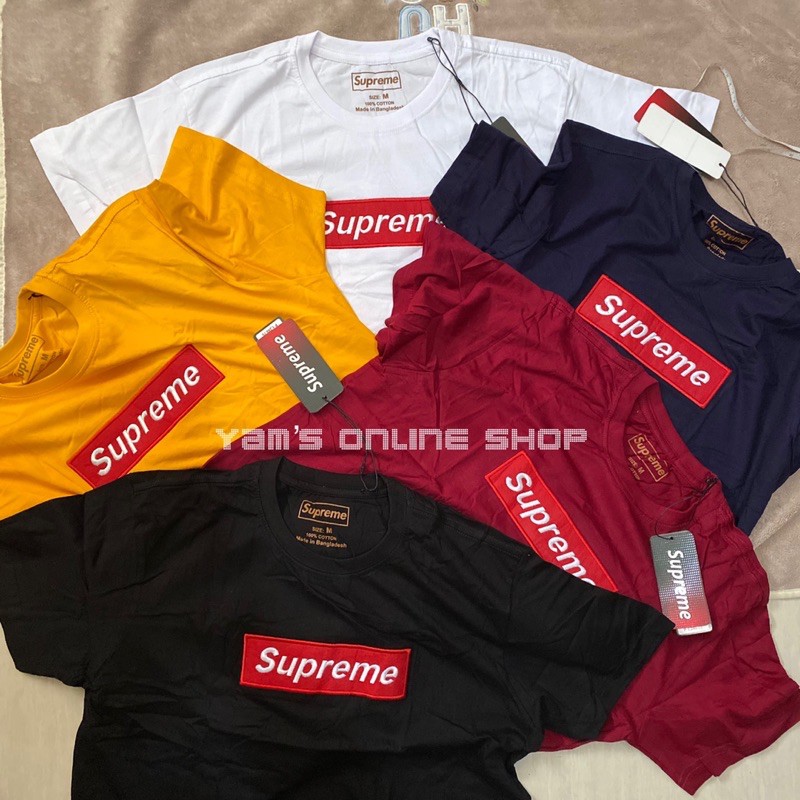 Supreme embroidered outlet logo