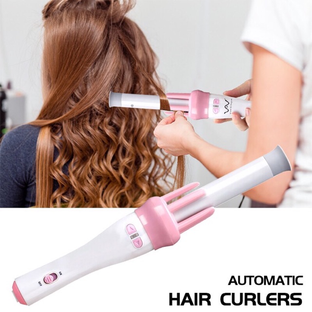 Magic Automatic Hair Curler Double Rotation Rolling Electric Hair Roller Shopee Philippines