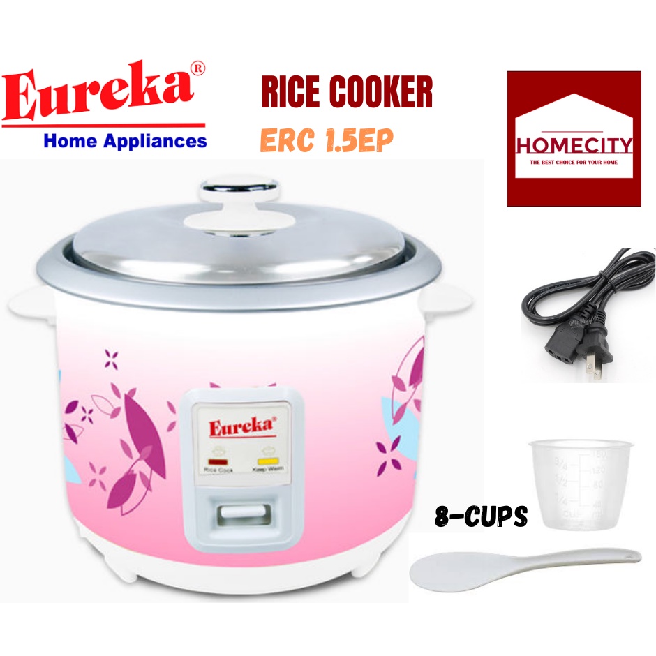 EUREKA RICE COOKER ERC 1.5EP W/OUT STEAMER COLOR/DESIGN VARIATION ...