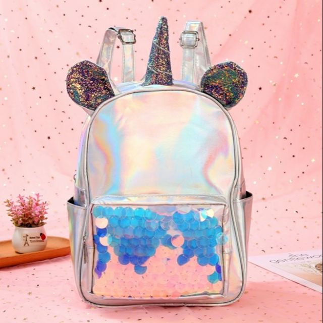 Unicorn backpack outlet shopee