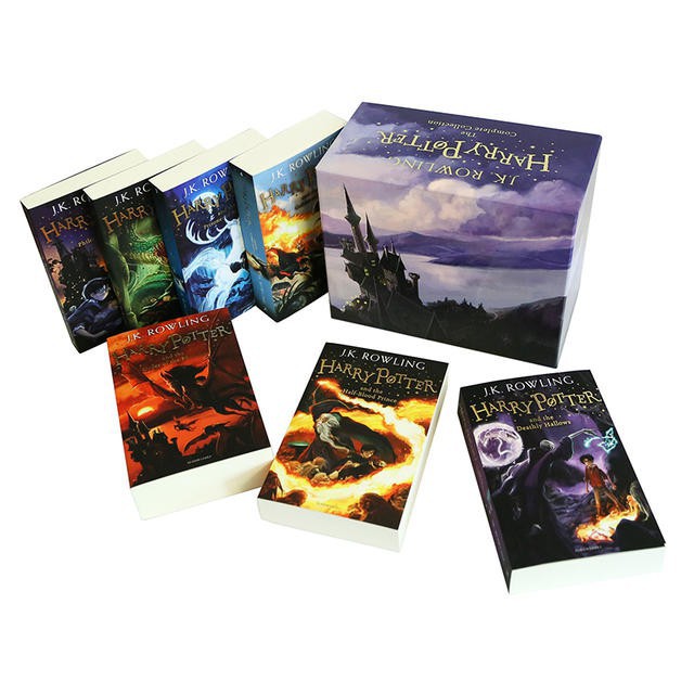8 Books Set Hardcover Harry Potter English Novel Read Story Book Fiction Kids Adult Books Shopee Philippines