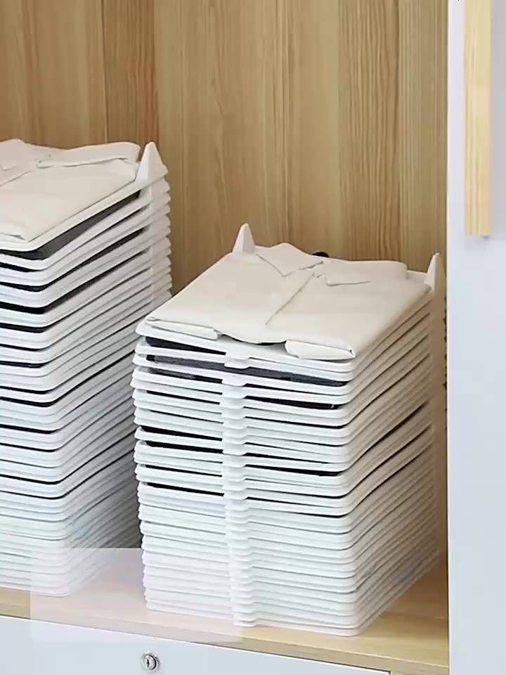A33 Clothes Folder T Shirt Quick Folding Board Clothing Divider Lazy ...