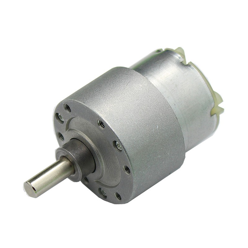 12V DC 60RPM High Torque Gear Box Electric Motor Diameter 37 Shopee
