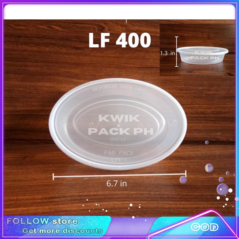 Leche Flan Plastic Container - 10 pcs per pack