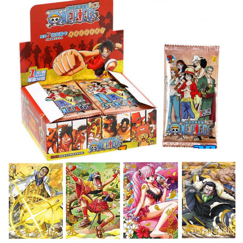 New One Pieces Rare Collection Card Luffy Zoro Sanji Nami Japanese ...