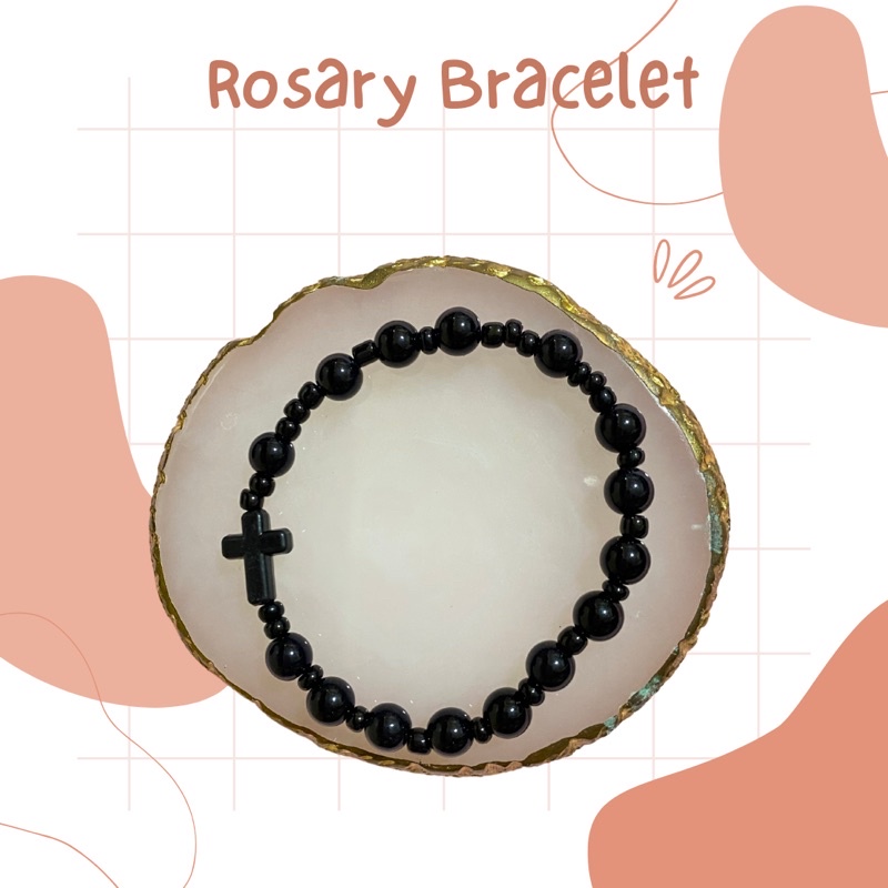 Beads Rosary Bracelet (Already blessed infront of Quiapo Church