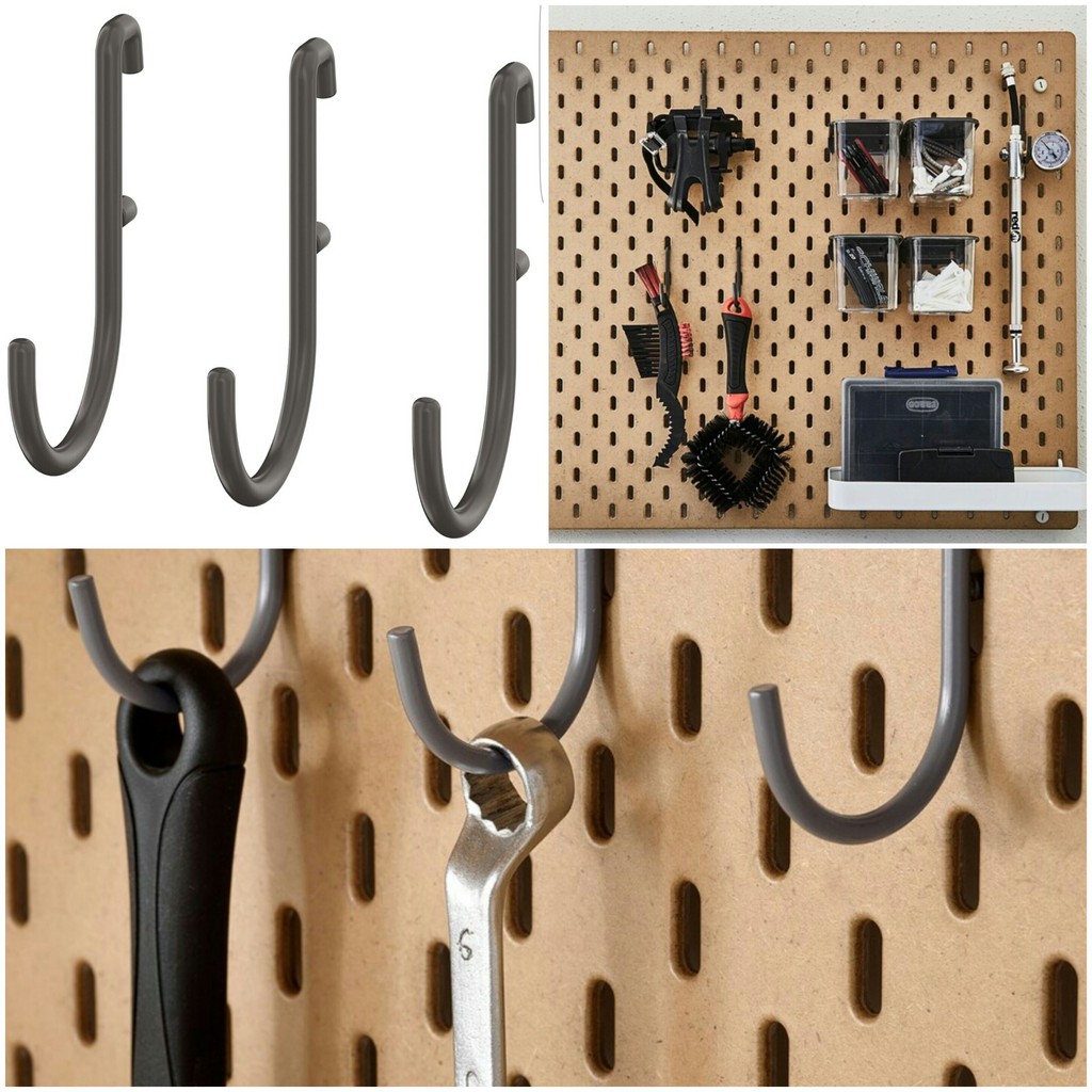 IKEA HOOKS / HOLDERS (PEGBOARD/ NOTICEBOARD/ UTILITY BOARD ACCESSORIES