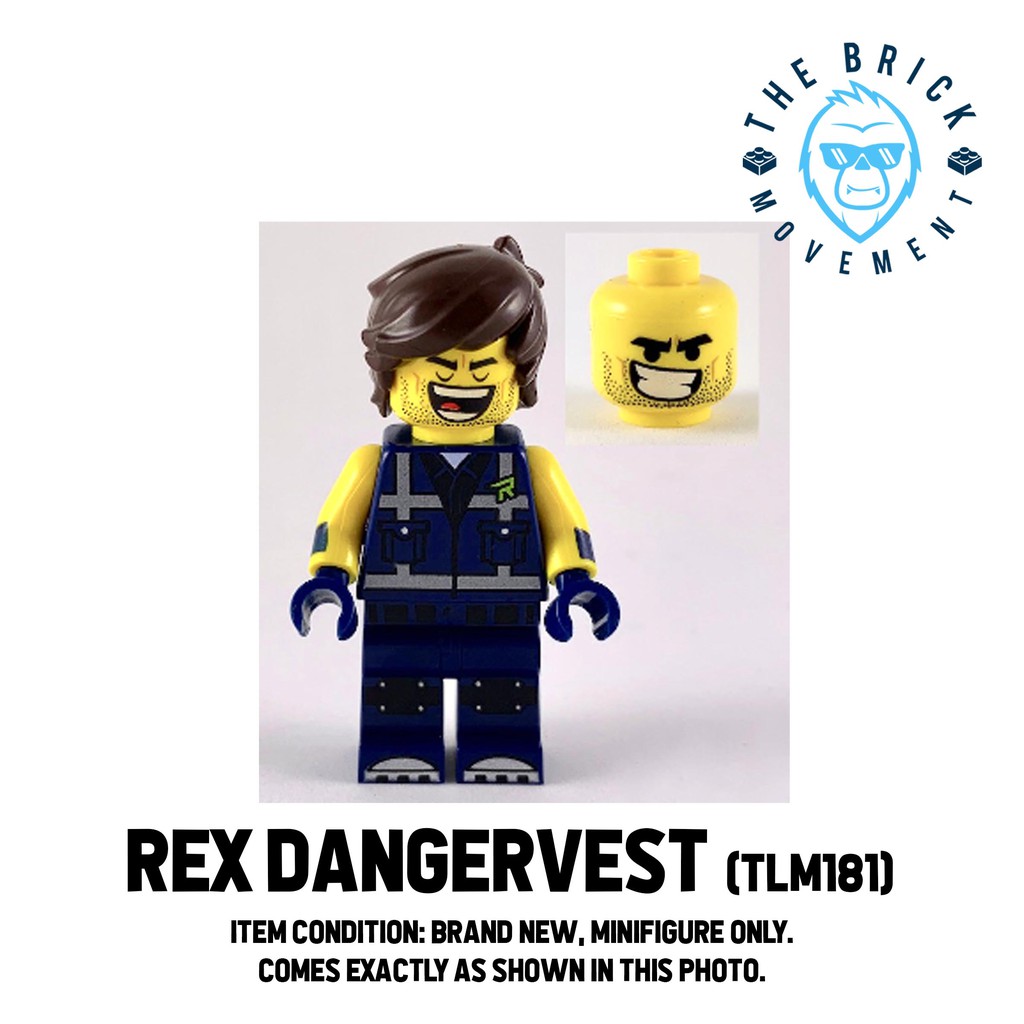 Rex discount dangervest minifigure